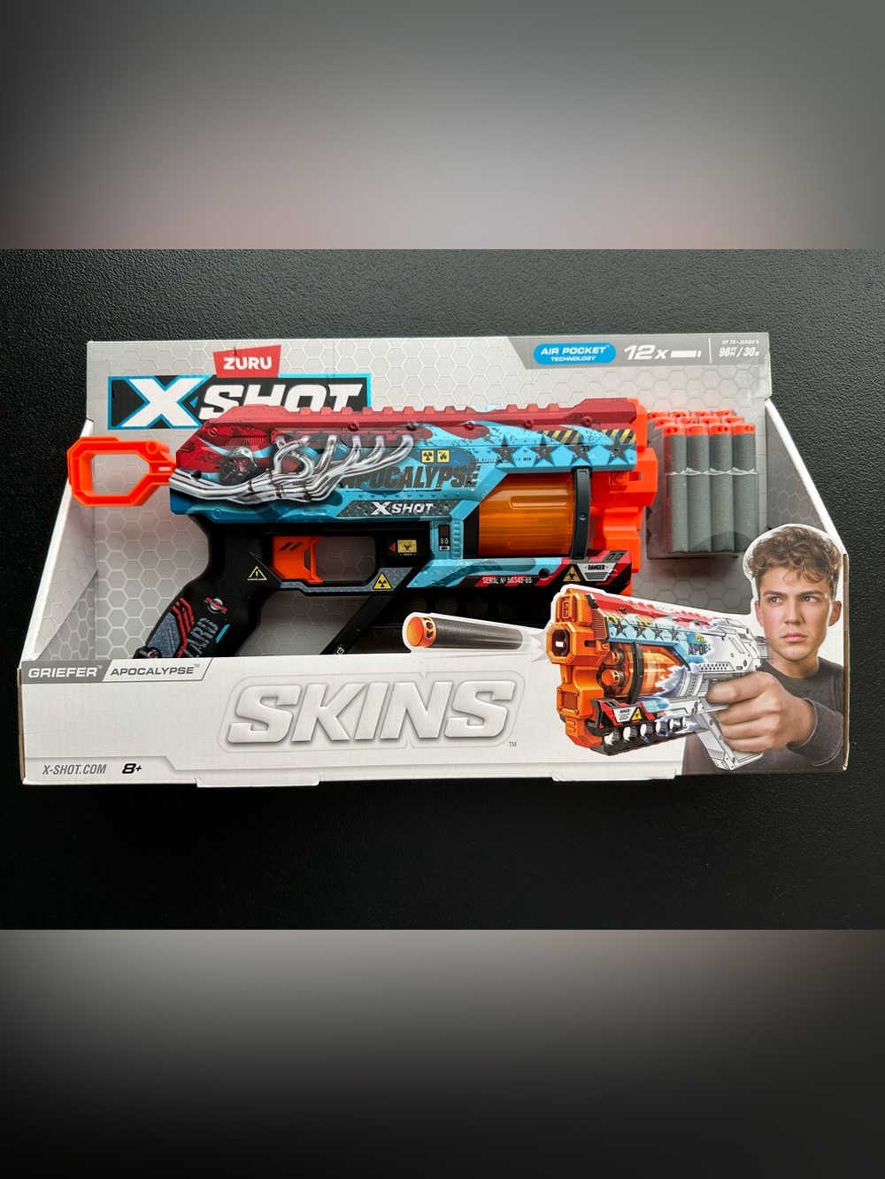 Zuru X-Shot Skins Apocalypse Blaster